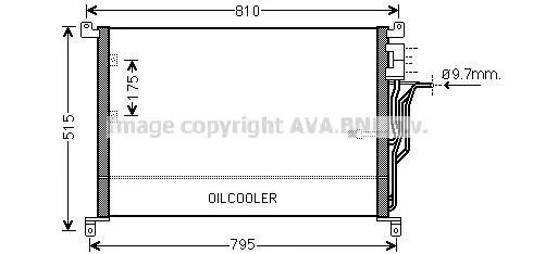 <strong>Радіатор кондиціонера AVA COOLING AI5301 (фото 1)</strong>