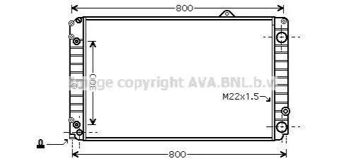 <strong>Радіатор AVA COOLING AIA2099 (фото 1)</strong>