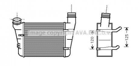 Интеркуллер AVA COOLING AIA4221 (фото 1)
