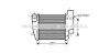 <strong>Інтеркулер Audi A6 2.7D/3.0D 04-11(AVA) AVA COOLING AIA4302 (фото 1)</strong>