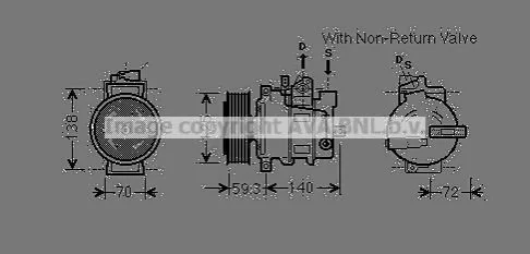 <strong>Компресор AVA COOLING AIAK330 (фото 1)</strong>