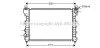 <strong>AVA LAND ROVER Радіатор охолодження Freelander 1.8/2.5 98- AVA COOLING AU2174 (фото 1)</strong>