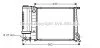 <strong>AVA BMW Радіатор сист. охолодження двиг. 3 E30 1.6/1.8 87-94 AVA COOLING BW2081 (фото 1)</strong>