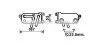 <strong>Радіатор масляний КПП BMW 5 E60 (04-), 7 E65 (02-) AVA AVA COOLING BW3401 (фото 1)</strong>