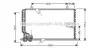 <strong>AVA BMW Радіатор кондиціонера (Конденсатор) 5 (E34) AVA COOLING BW5184 (фото 1)</strong>