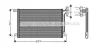 <strong>Радіатор кондиціонера BMW 3 E46 (98-), X3 E83 (03-) 2.0D, 3.0D AVA AVA COOLING BW5215 (фото 1)</strong>