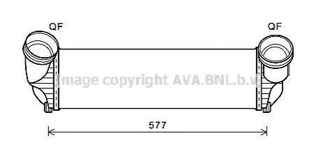 <strong>Інтеркулер AVA AVA COOLING BWA4543 (фото 1)</strong>