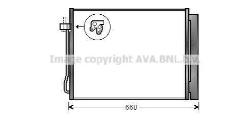 <strong>Радіатор кондиціонера AVA AVA COOLING BWA5377D (фото 1)</strong>