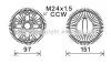 <strong>AVA BMW Муфта зчеплення вентилятора 7 (E65, E66, E67) 01-, X5 (E53) 00- AVA COOLING BWC392 (фото 1)</strong>