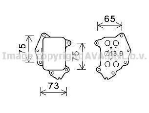 Охолоджувач оливи для AVA COOLING CN3309 фото товару