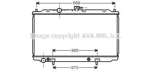 <strong>Радіатор AVA COOLING DN 2223 (фото 1)</strong>