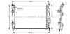 <strong>AVA NISSAN Радіатор охолодження Qashqai 1.6/2.0 1.6/2.0 09- AVA COOLING DN2413 (фото 1)</strong>