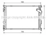 <strong>AVA NISSAN Радіатор охолодження двиг. QASHQAI / QASHQAI +2 I 1.6 dCi 11- AVA COOLING DNA2419 (фото 1)</strong>