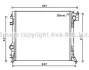<strong>Радіатор охолодження двигуна Nissan Qashqai (13-) 1,5d 2,0i, Renault Kadjar 1,5d (15-) MT AVA AVA COOLING DNA2421 (фото 1)</strong>