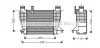 <strong>Інтеркулер Renault Clio (06-), Modus (05-)/Nissan Note (04-), Juke (11-) 1.2i, 1.5 dCi AVA AVA COOLING DNA4356 (фото 1)</strong>