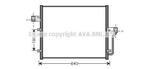 <strong>Радіатор кондиціонера AVA AVA COOLING DW5082 (фото 1)</strong>
