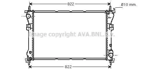 <strong>Радіатор AVA COOLING FD 2320 (фото 1)</strong>