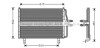 Радіатор кодиціонера AVA COOLING FD5303 (фото 6)