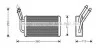 <strong>Радіатор обігрівача салону Ford Tranzit 00>06 AVA AVA COOLING FD6316 (фото 1)</strong>