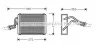 <strong>Радіатор обігрівача салону Ford Tranzit 00>06 AC+ AVA AVA COOLING FD6317 (фото 1)</strong>