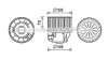 Вентилятор отопителя салона Ford Focus II C-max 04> AC+/- AVA COOLING FD8613 (фото 1)
