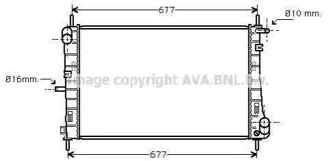 <strong>Радіатор AVA COOLING FDA 2338 (фото 1)</strong>