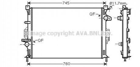 Купити Радіатор AVA COOLING FDA2422 за низькою ціною в Україні (фото 1)