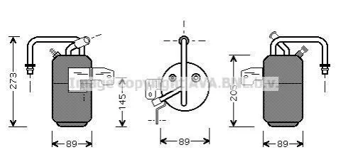 <strong>Осушувач кондиціонера AVA AVA COOLING FDD331 (фото 1)</strong>