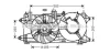 <strong>AVA FIAT Вентилятор радіатора (з дифузором) Doblo 1.3/1.9JTD 03- AVA COOLING FT7573 (фото 1)</strong>