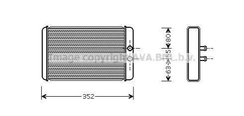 <strong>Радіатор опалення AVA COOLING FTA 6265 (фото 1)</strong>