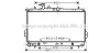 <strong>AVA HYUNDAI Радіатор охолодження Matriz 1.5CRDi/1.8 01- AVA COOLING HY2096 (фото 1)</strong>