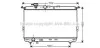 <strong>Радіатор охолодження HYUNDAI SONATA IV (EF) (98-) (вир-во AVA) AVA COOLING HY2106 (фото 1)</strong>