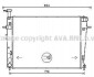 Купити Радіатор AVA COOLING HY 2387 за низькою ціною в Україні (фото 1)