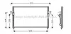 <strong>AVA HYUNDAI Радіатор кондиціонера (конденсатор) H100 AVA COOLING HY5058 (фото 1)</strong>