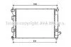 <strong>Радіатор охолодження двигуна Hyundai Elantra (11-15), I30 (12-)/KIA Ceed (12-18), Cerato (13-) AVA AVA COOLING HYA2335 (фото 1)</strong>