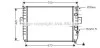 <strong>AVA IVECO Радіатор охолодження двиг. DAILY II 96- AVA COOLING IV2050 (фото 1)</strong>
