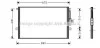 <strong>Конденсатор кондиціонера JEEP Grand Cherokee 2.7D 99- (AVA) AVA COOLING JE5018 (фото 1)</strong>
