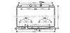 <strong>Радіатор охолодження двигуна Kia Rio 1,4-1,6i 06> AT AC+/- AVA AVA COOLING KA2078 (фото 1)</strong>