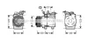 <strong>Компресор кондиціонера KIA Sorento I (02-) 2.5CRDi AVA AVA COOLING KAK137 (фото 1)</strong>