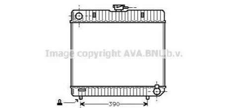 Радіатор для AVA COOLING MS 2042 фото товару