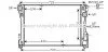 <strong>AVA DB Радіатор системи охолодження двигуна CLS (C218) 14-, E-CLASS (W212) 09-, E-CLASS Купе (C207) 10-, SLK (R172) 15- AVA COOLING MS2693 (фото 1)</strong>