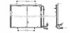 <strong>AVA DB Радіатор кондиціонера W202, Chrysler Crossfire AVA COOLING MS5290 (фото 1)</strong>