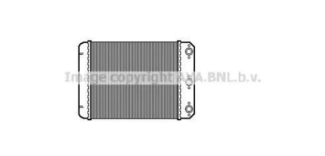 AVA DB Радіатор опалення W124 85-90 для AVA COOLING MSA6107 фото товара