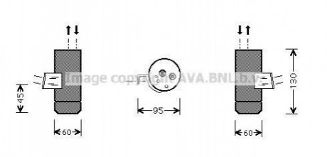 Осушувач, Система кондиціонування повітря AVA COOLING MSD292 (фото 1)