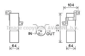 <strong>Осушувач кондиціонера AVA AVA COOLING MSD597 (фото 1)</strong>