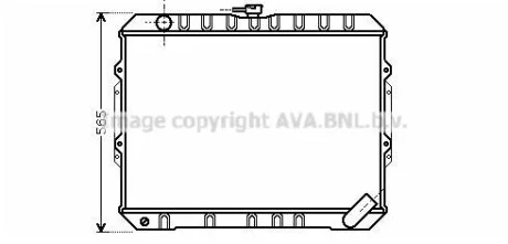 Радіатор для AVA COOLING MT2187 фото товару