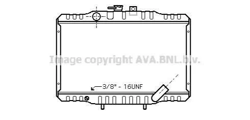 <strong>Радіатор AVA COOLING MTA 2062 (фото 1)</strong>