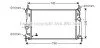<strong>Радіатор охолодження двигуна Mazda 3 BL (09-) 1.6i АКПП AVA AVA COOLING MZ2254 (фото 1)</strong>