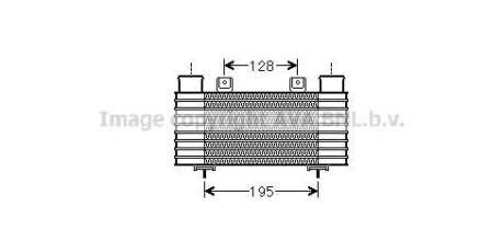 AVA FORD Інтеркулер RANGER 2.5 99-, MAZDA AVA COOLING MZ4239 фото товару