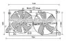 <strong>AVA MAZDA Вентілятор радіатора 3 1.6 08-14 AVA COOLING MZ7550 (фото 1)</strong>